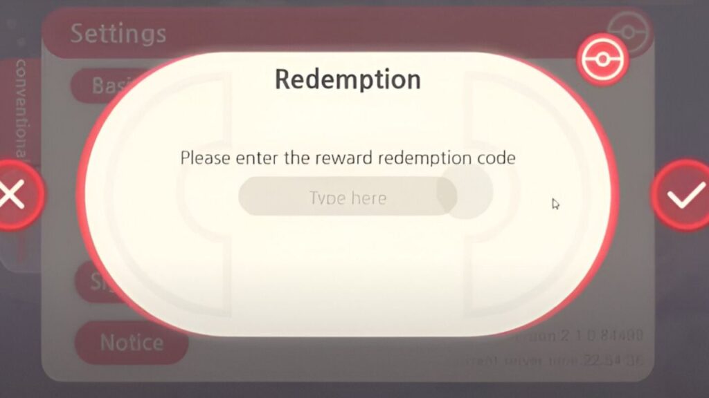 redeem Code