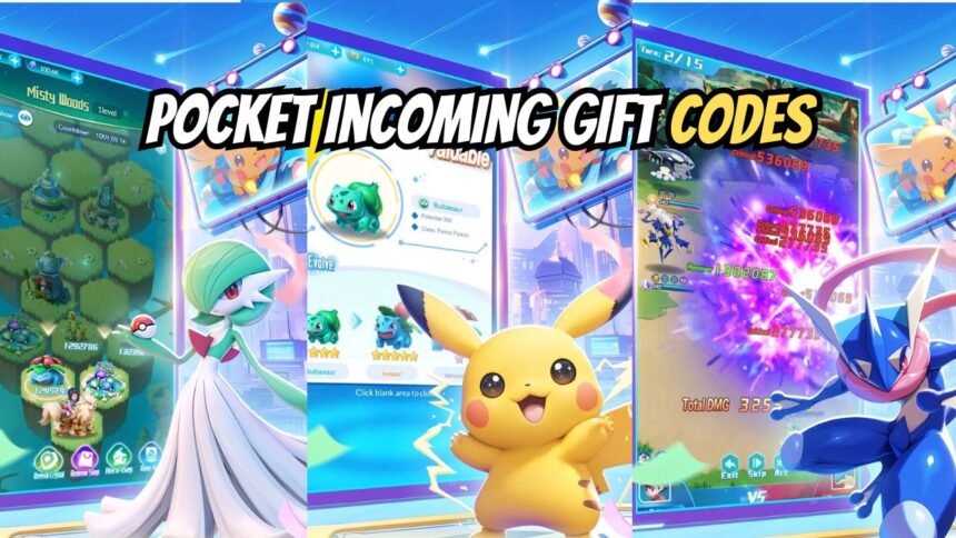Pocket Incoming Gift Codes