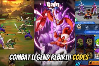 Combat Legend Rebirth Codes