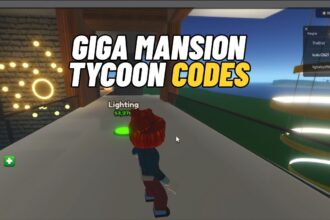 Giga Mansion Tycoon Codes